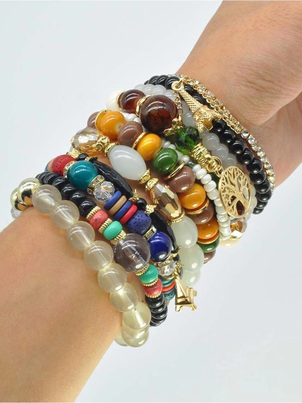 Beaded Stack Bracelet - Picture 2 of 3